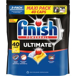 finish Ultimate Maxipack Citrus 40 Caps - 516 g