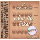 WHAT THE FAKE! false lashes natural cluster