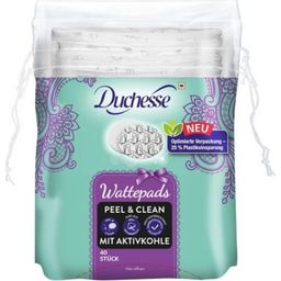 Duchesse Wattepads Peel & Clean mit Aktivkohle