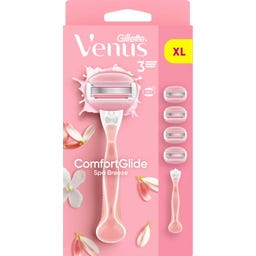 Venus Klingen + Rasierer Comfortglide Spa Breeze - 4 Stück