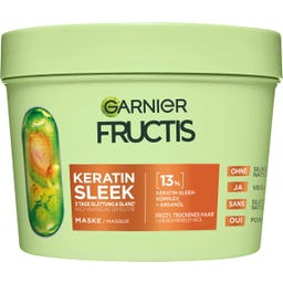 GARNIER Fructis Keratin Sleek Maske - 370 ml