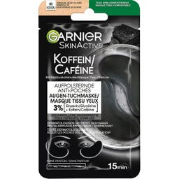 SkinActive Koffein aufpolsternde Augen-Tuchmaske - 1 Stk