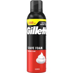 Gillette Classic Rasierschaum mit Original-Duft - 250 ml