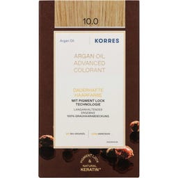 Argan Oil Dauerhafte Haarfarbe, Platinblond 10.0 - 1 Stk