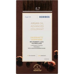 Argan Oil Dauerhafte Haarfarbe, Schokobraun hell 5.7 - 1 Stk