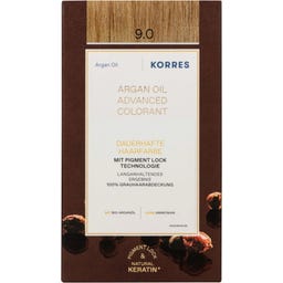 Argan Oil Dauerhafte Haarfarbe, Hell-Hellblond 9.0 - 1 Stk