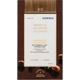Argan Oil Dauerhafte Haarfarbe, Hellblond 8.0 - 1 Stk