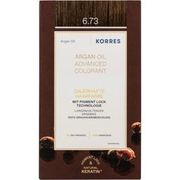 Argan Oil Dauerhafte Haarfarbe, Golden Cocoa 6.73 - 1 Stk