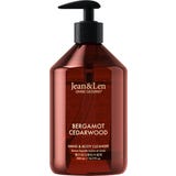 Jean&Len Hand & Body Cleanser Bergamot/Cedarwood