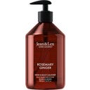 Jean&Len Hand & Body Cleanser Rosemary/Ginger - 500 ml