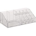 Organisateur de Cosmétiques en Plastique Transparent - 1 pcs