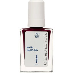 KORRES No No Nail Polish - burgundy red