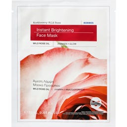 Apothecary Wild Rose Tuchmaske für strahlende Haut mit Sofort-Effekt - 1 Stk