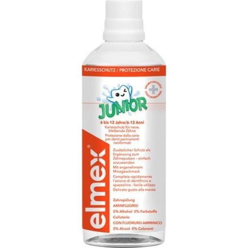 elmex® Płyn do płukania jamy ustnej Junior - 400 ml