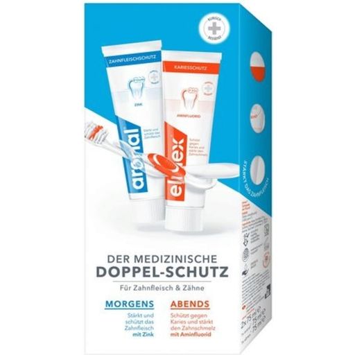 elmex® Double Protection Toothpaste Set - 150 ml