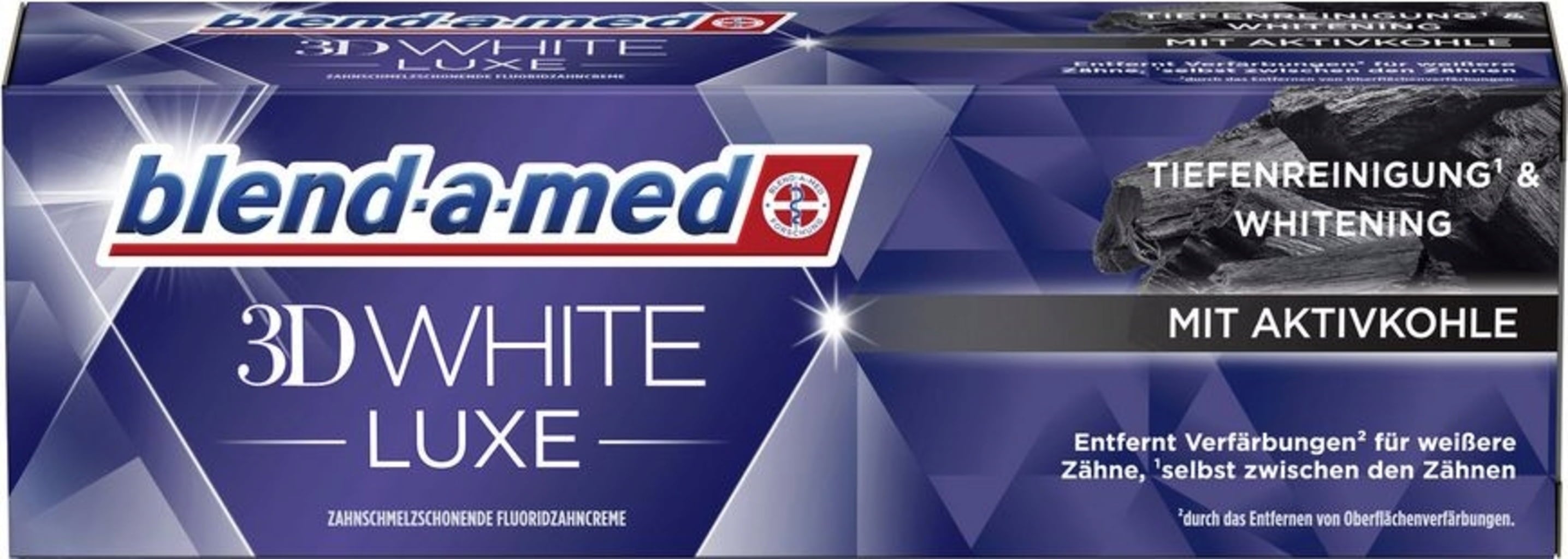 blend-a-med 3D White Luxe Tandpasta met Actieve Kool - 75 ml