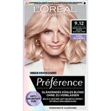 Pr&eacute;f&eacute;rence - Cool Blonds, Coloration Permanente 9.12 Sib&eacute;rie Blond Extra Clair Cendr&eacute;