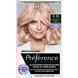 Préférence Cool Blonds, sehr helles beige aschblond - 9,12 - 1 Stk
