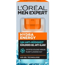 L'Oréal Men Expert Hydra Energy kühlendes Feuchtigkeitsgel Gesicht - 50 ml