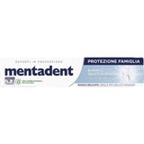 Mentadent Zahncreme Family Protection Sanftes Wei&szlig;
