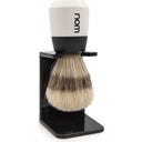 Pincel de Barbear com Suporte, Pelo de Porco - 1 ud.