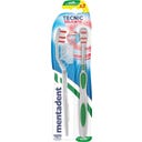 Mentadent Tandborste Tecnic Duo soft - 2 Stycken