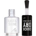 MANHATTAN Nail Polish Last & Shine - 10 - Clear