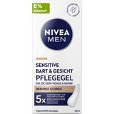 NIVEA MEN Sensitive Bart & Gesicht Pflege-Gel