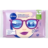Salviette Detergenti Micellari 3 in 1 per Tutti i Tipi di Pelle