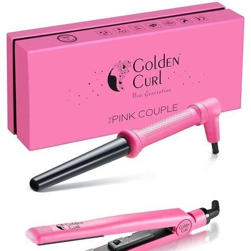 Golden Curl The Pink Couple
