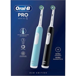Oral-B Pro Series 1 Duo black / caribbean blue - 1 Stk