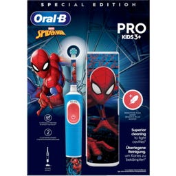 Elektrische Zahnbürste Vitality Pro 103 Kids Spiderman mit Reiseetui, 1Stück - 1 Stk