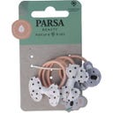 PARSA Beauty Nature Kids Koala Hair Tie - 4 pieces