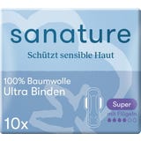 100% Baumwolle Ultra Binden Super mit Fl&uuml;geln