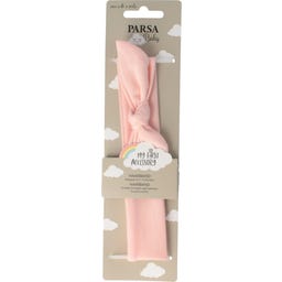 PARSA Beauty Baby Haarband rosa mit Schleife - 1 Stk