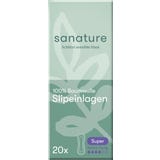 Sanature 100% Baumwolle Slipeinlagen Super
