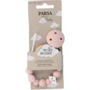 PARSA Beauty Retiazka na cumlík - ružová