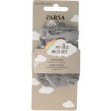 PARSA Beauty Babys&ouml;ckchen grau mit wei&szlig;en Punkten