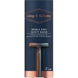 King C. Gillette Double Edge Scheermes met 5 Mesjes