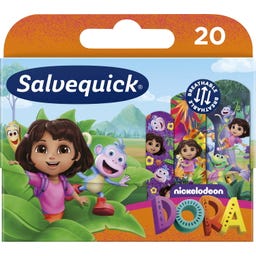 Salvequick Pflaster Kinder Dora - 20 Stück