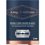 King C. Gillette nadomestne britvice za klasični brivnik, 10 kos. 
