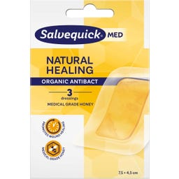 Salvequick Natural Healing Pflaster - 3 Stück