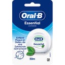 Nić dentystyczna woskowana miętowa - Essential Floss - 50 m