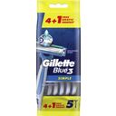 Gillette Blue3 Simple Engångsrakhyvlar 4+1 - 5 st.