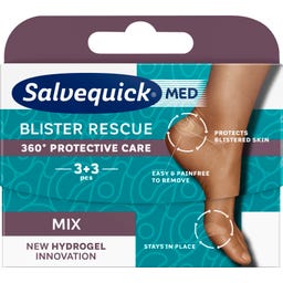 Salvequick Blasenpflaster Mix Blister Rescue - 6 Stück