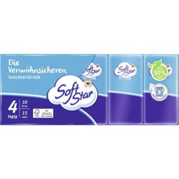 Softstar Die Verwöhnsicheren Taschentücher - 150 Stück