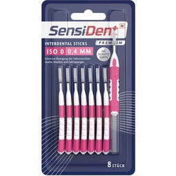 SensiDent Interdental Sticks Premium 0,40mm ISO 0 - 8 Stück