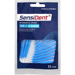 Sticks Zahnzwischenraum Interdental ISO 3 0,54 mm - 32 Stück