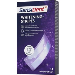 SensiDent Whitening Bleaching-Stripes - 14 Stück