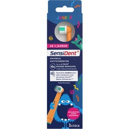 SensiDent Junior Universal  Aufsteckbürsten - 3 Stück